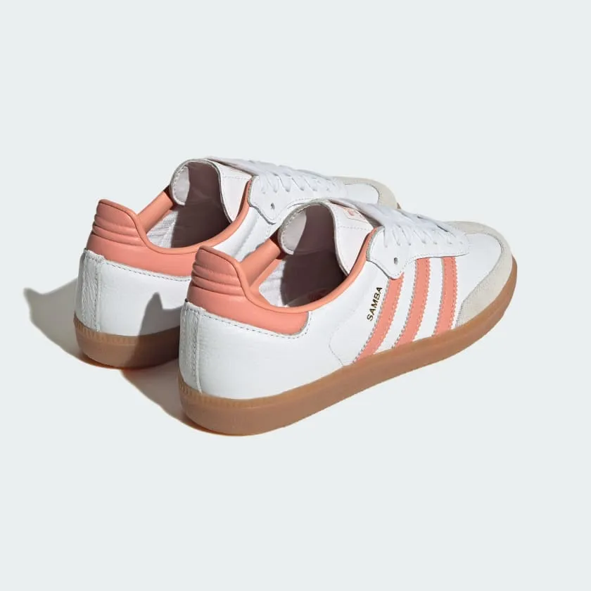 Adidas Samba OG White/Pink sneakers