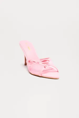 Angel Bow Heels - Pink