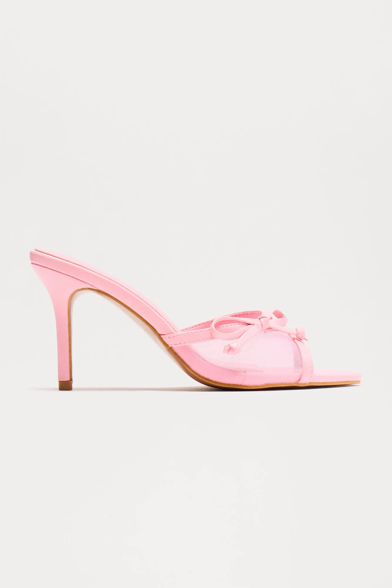 Angel Bow Heels - Pink