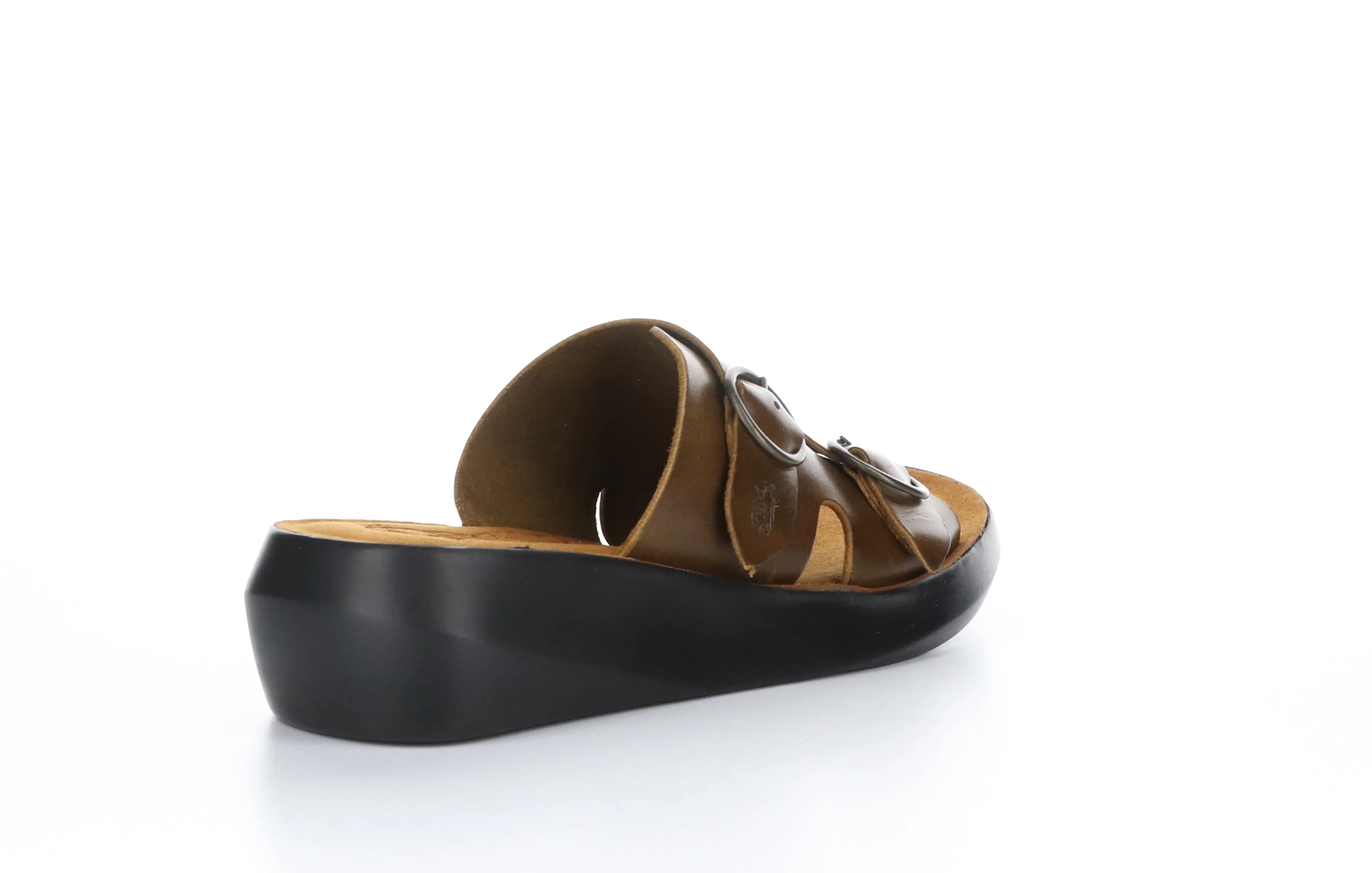 BAIT742FLY Bridle Camel Open Toe Mules