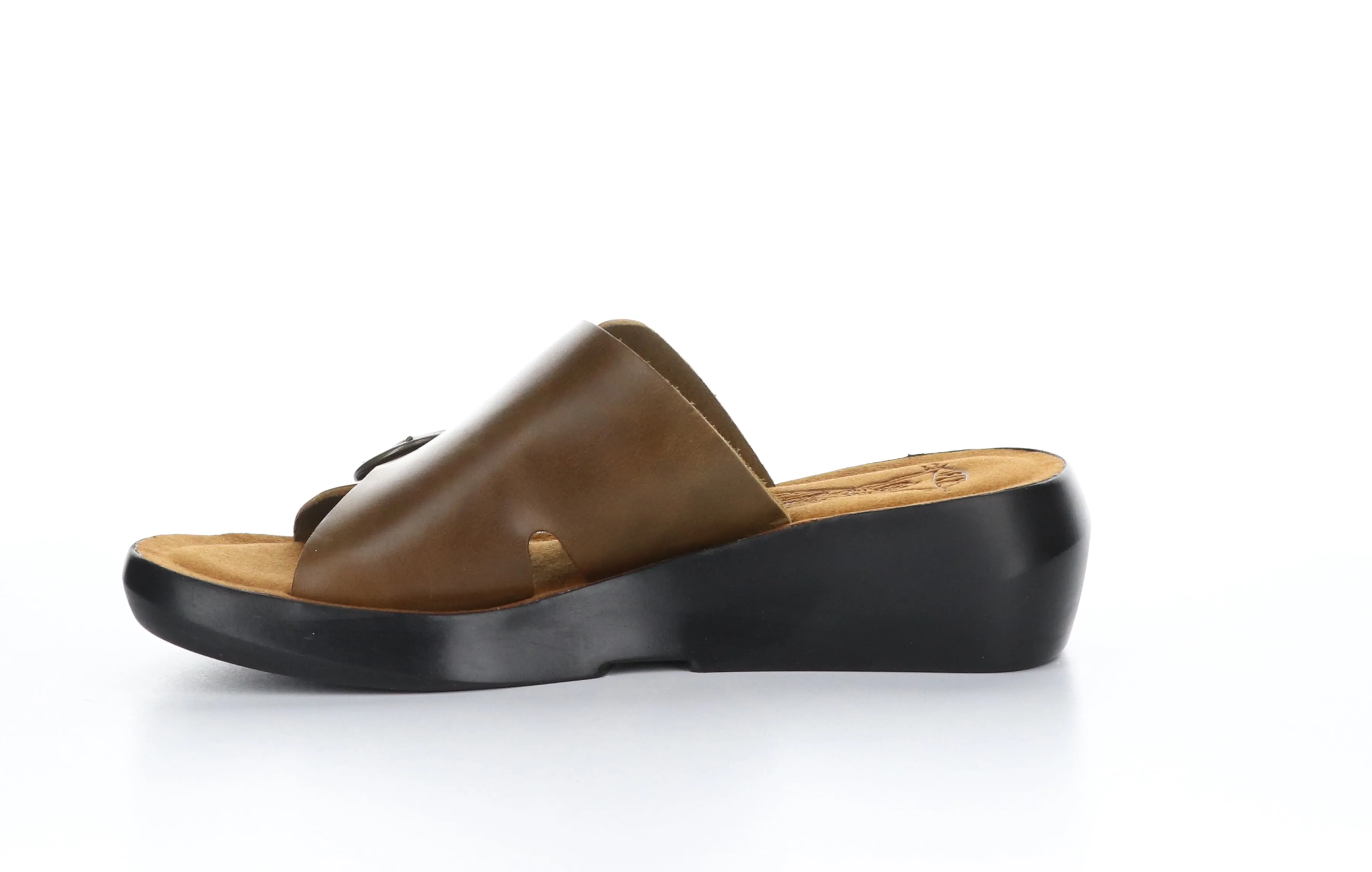 BAIT742FLY Bridle Camel Open Toe Mules
