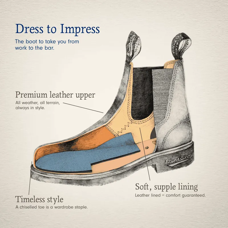 Blundstone 062 Dress Boots - Stout Brown