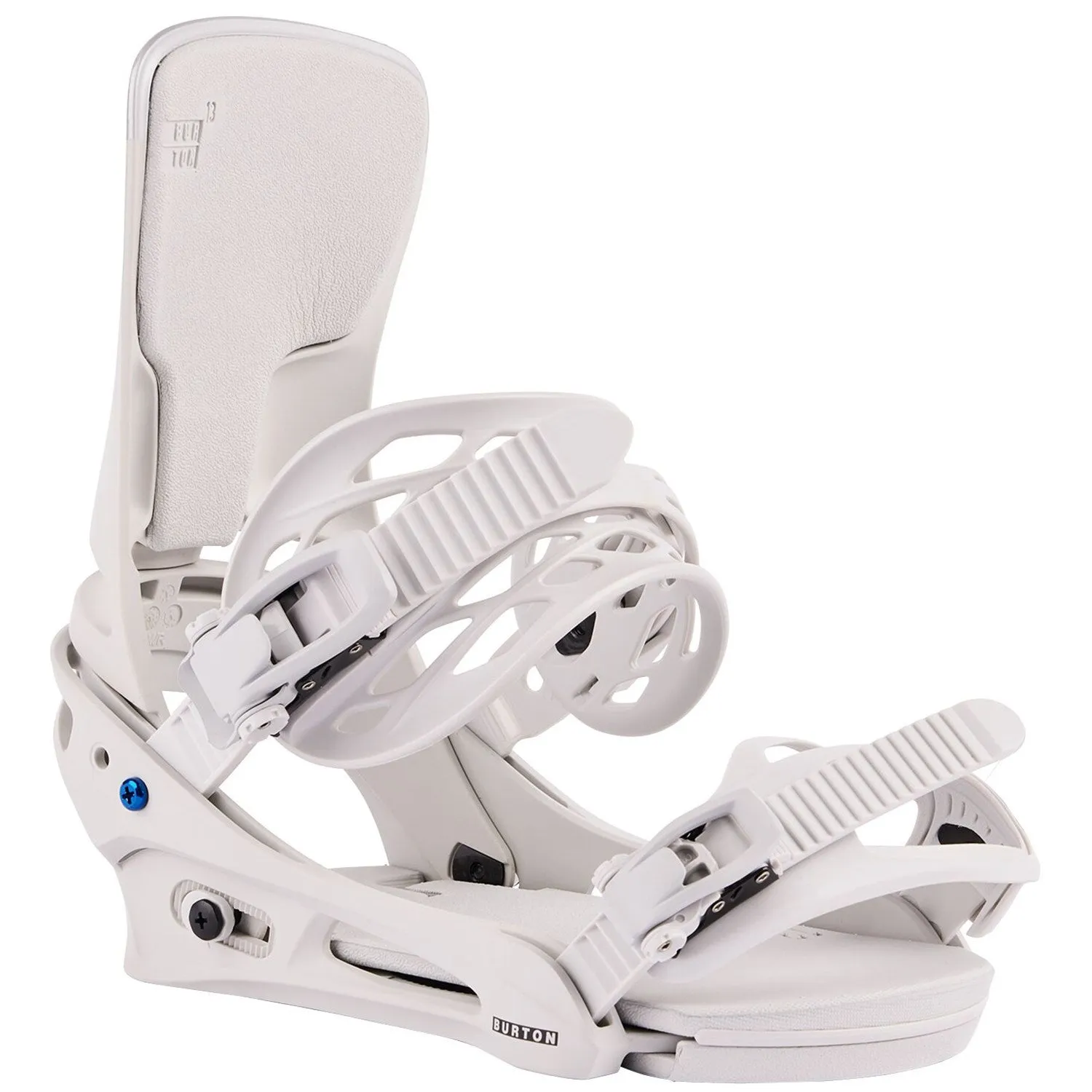 Burton Cartel Mens Snowboard Bindings Grey Cloud