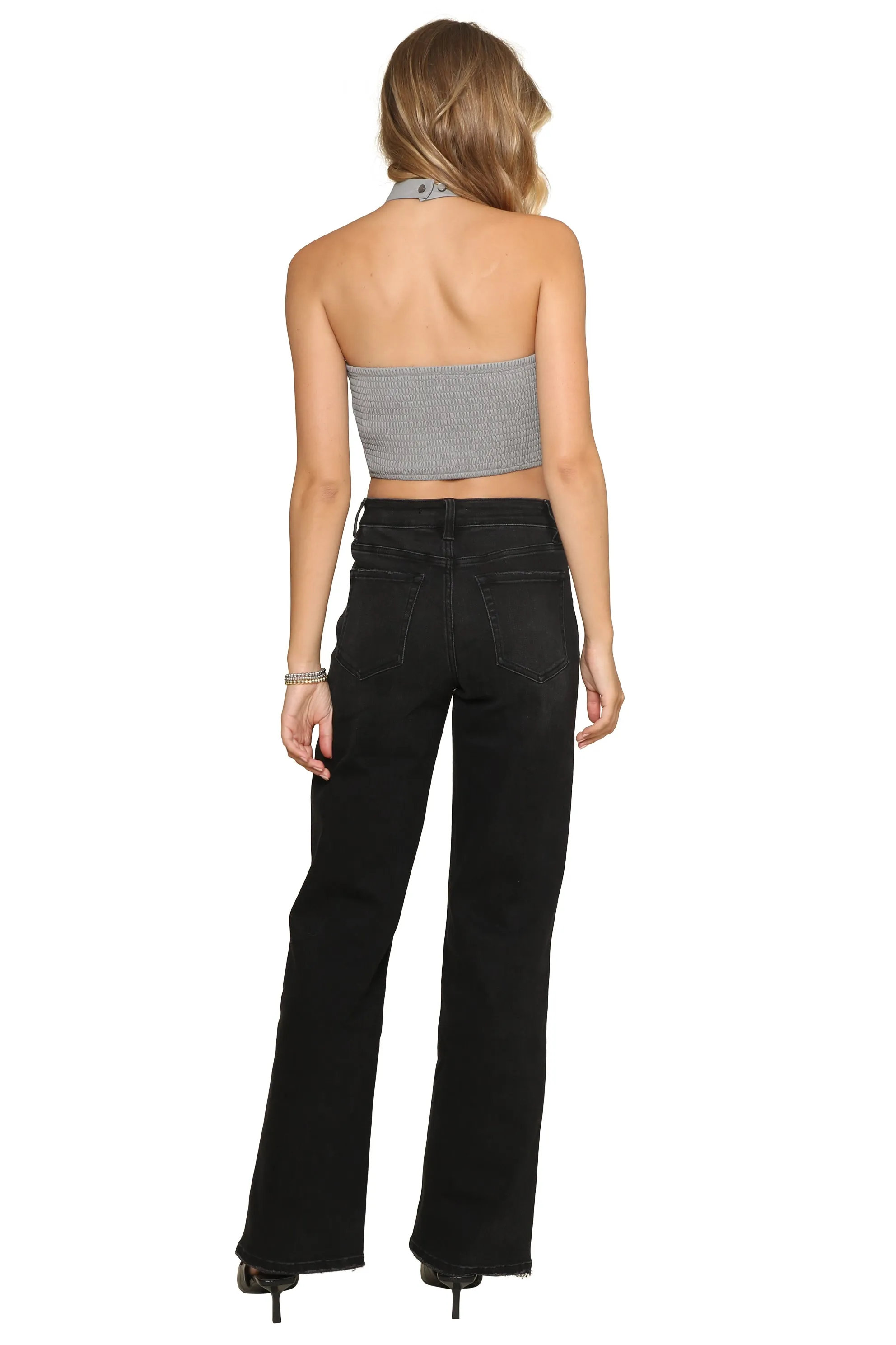 Cali Vegan Leather Top
