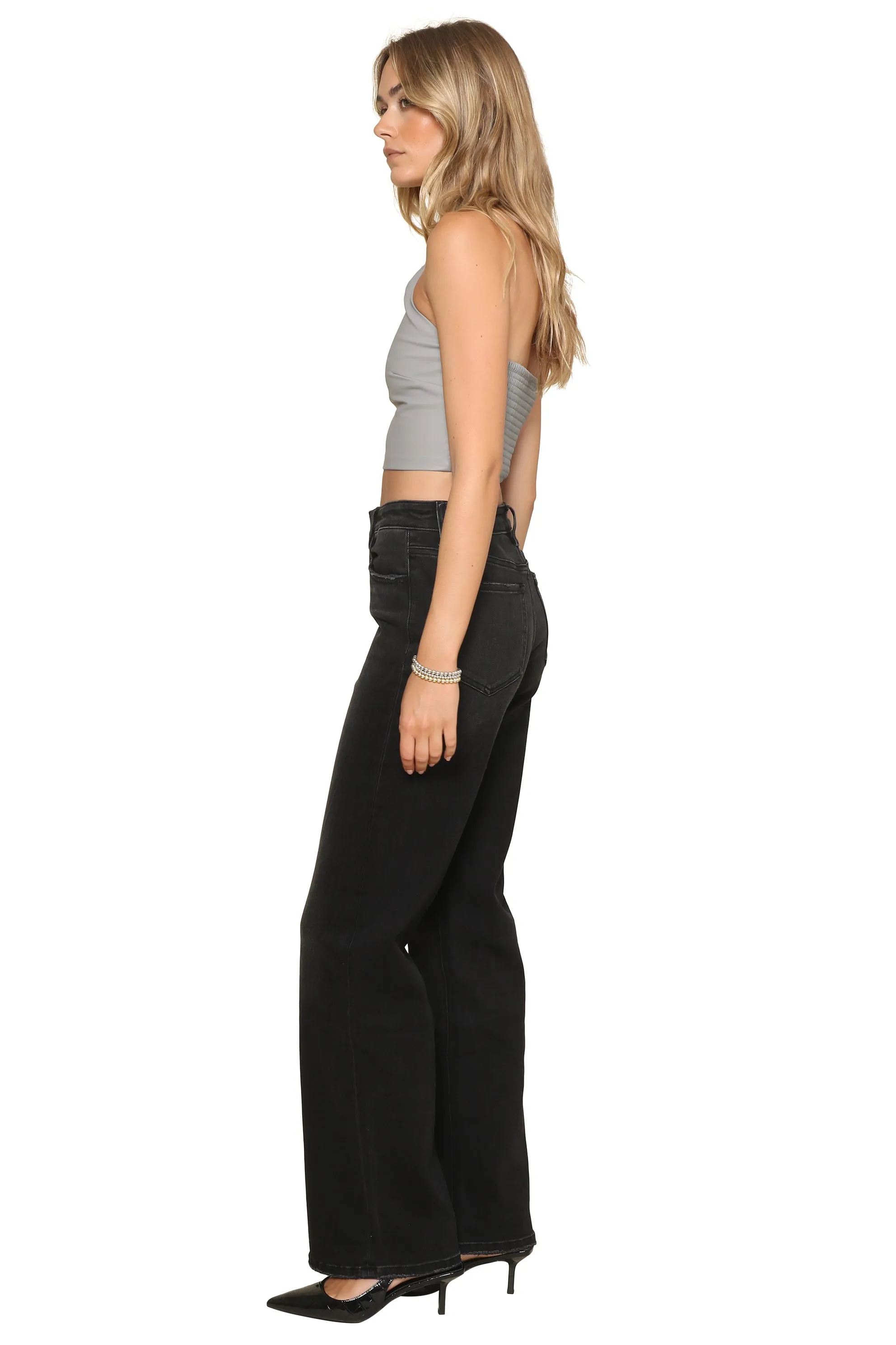 Cali Vegan Leather Top