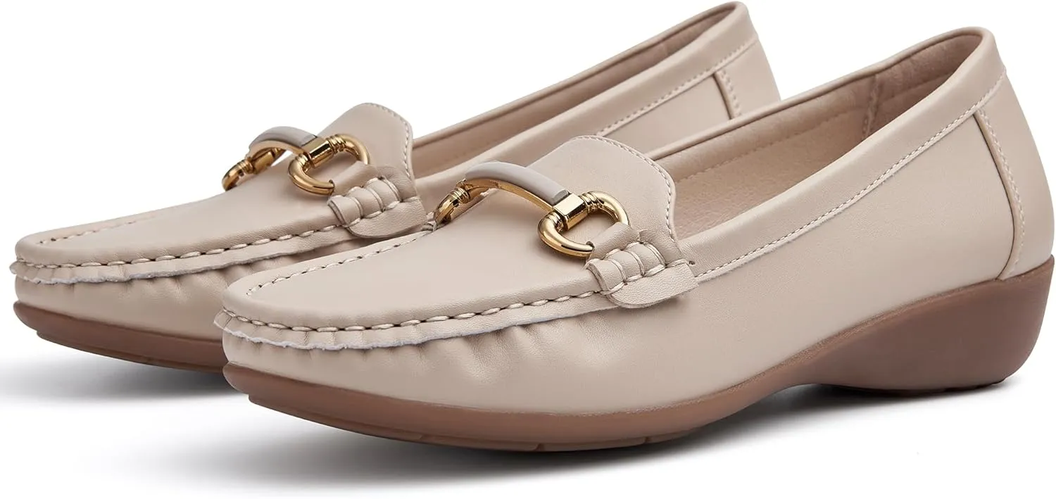 Cestfini Womens Slip-on Loafers Casual Work Shoes