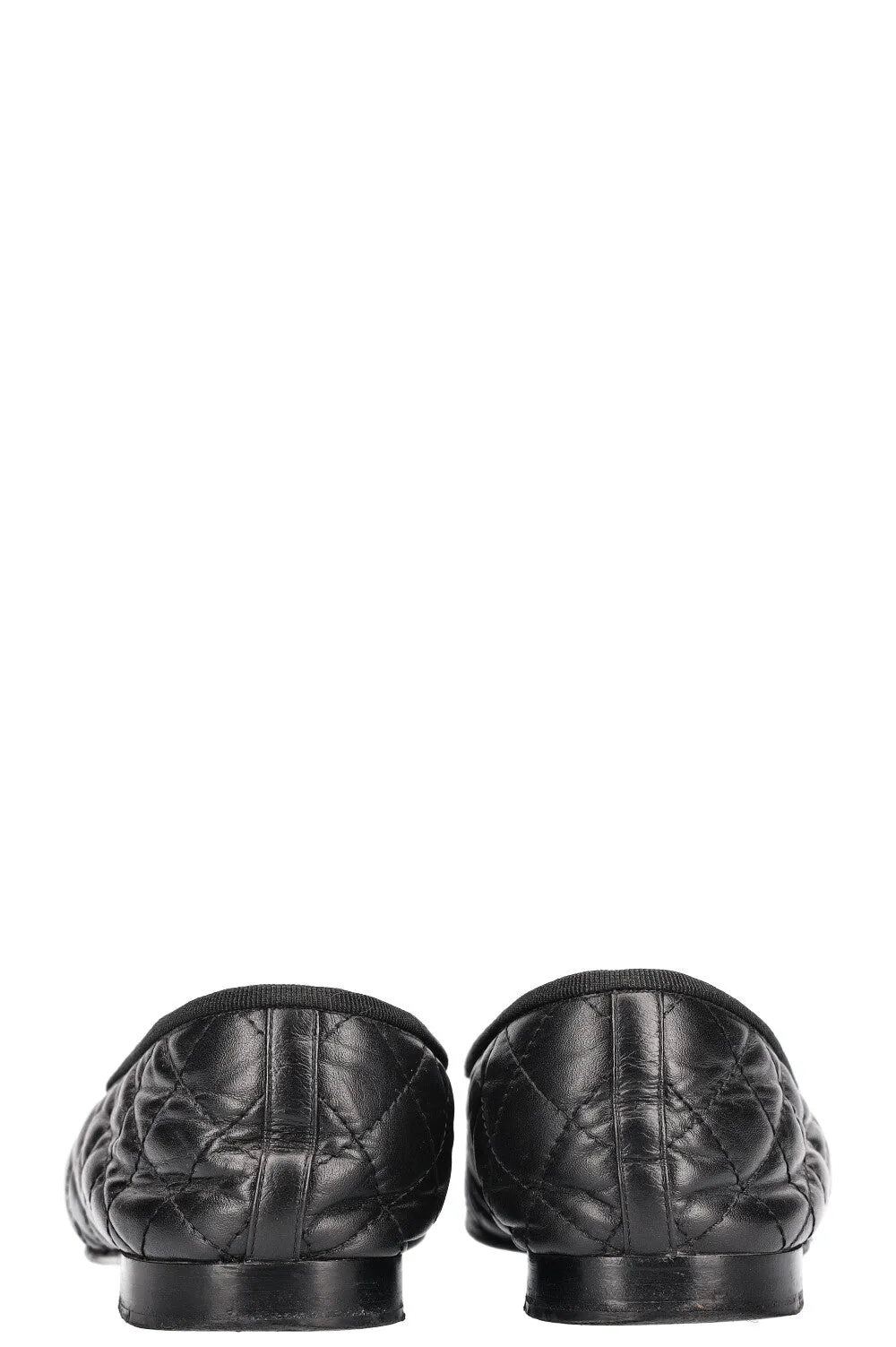 CHANEL Classic Ballet Flats Black