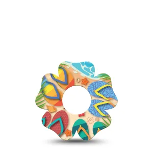 Flip Flops Infusion Set Flower Tape