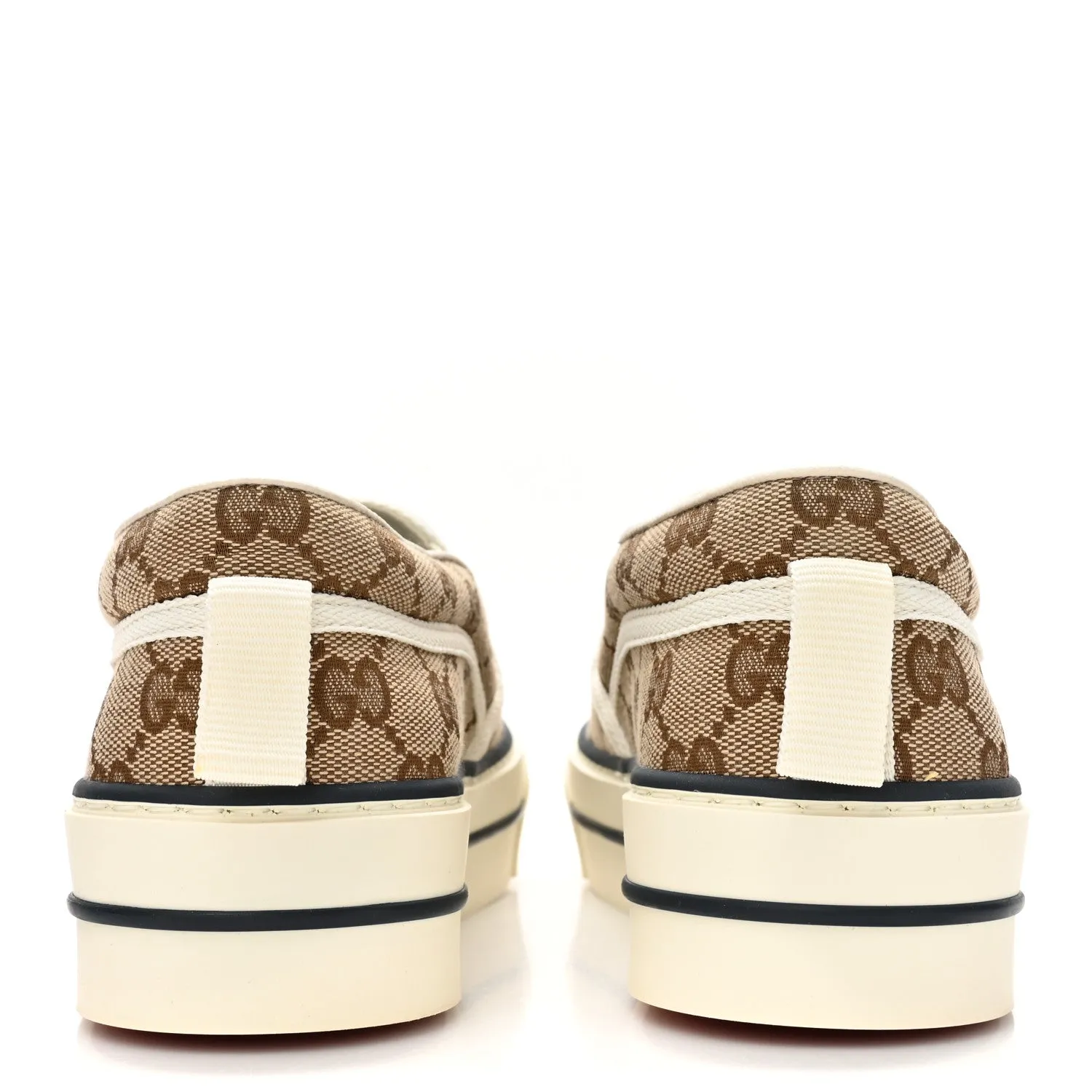 GUCCI GG MONOGRAM TENNIS 1977 SLIP-ON SNEAKERS