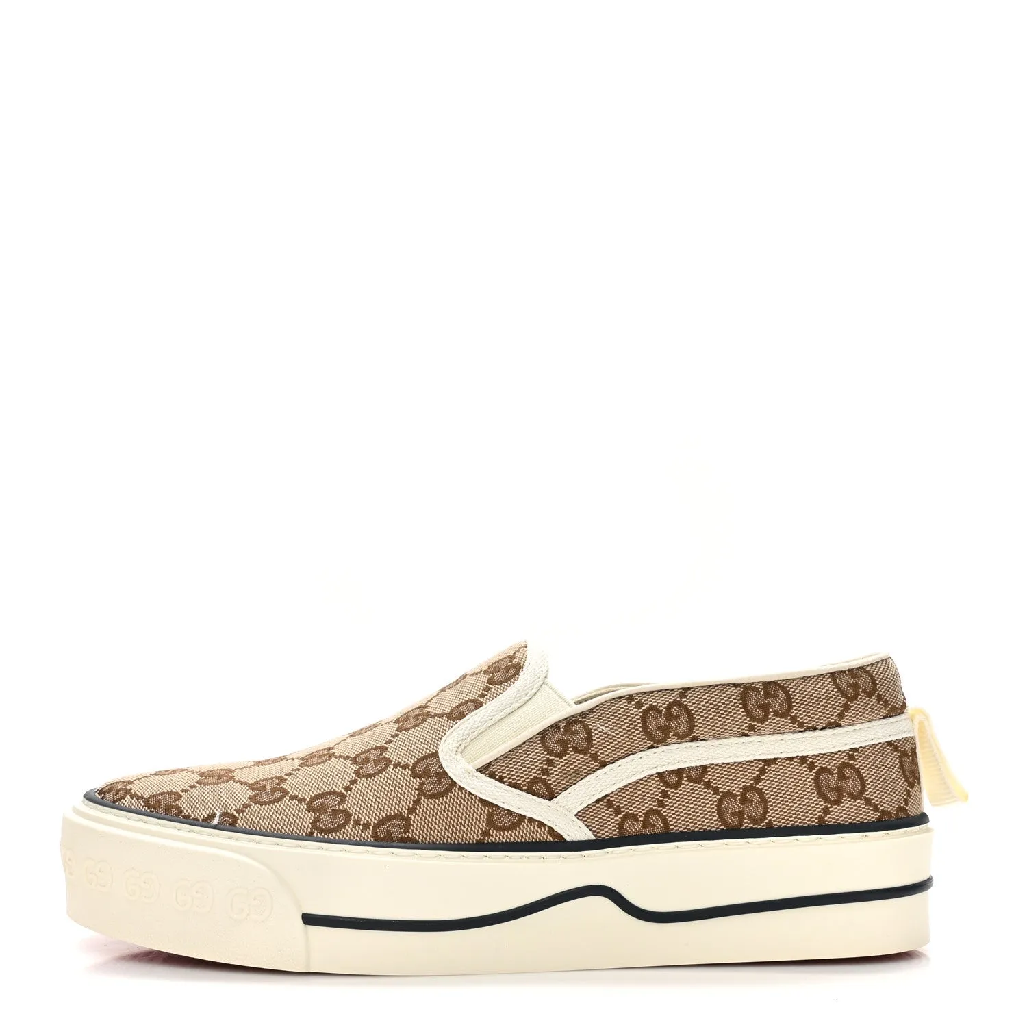GUCCI GG MONOGRAM TENNIS 1977 SLIP-ON SNEAKERS