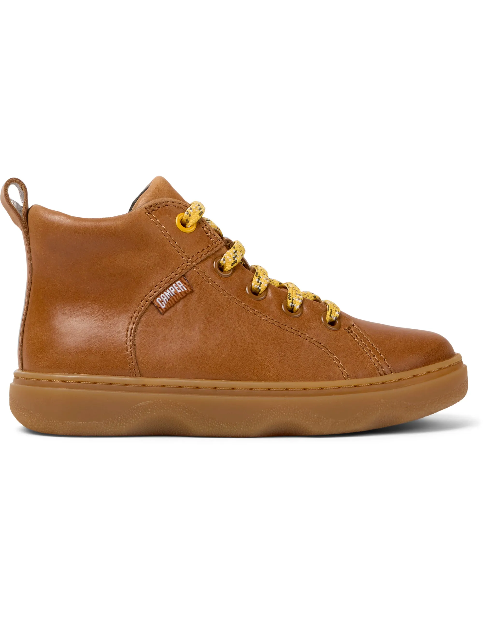 KIDDO BROWN LEATHER SHOE