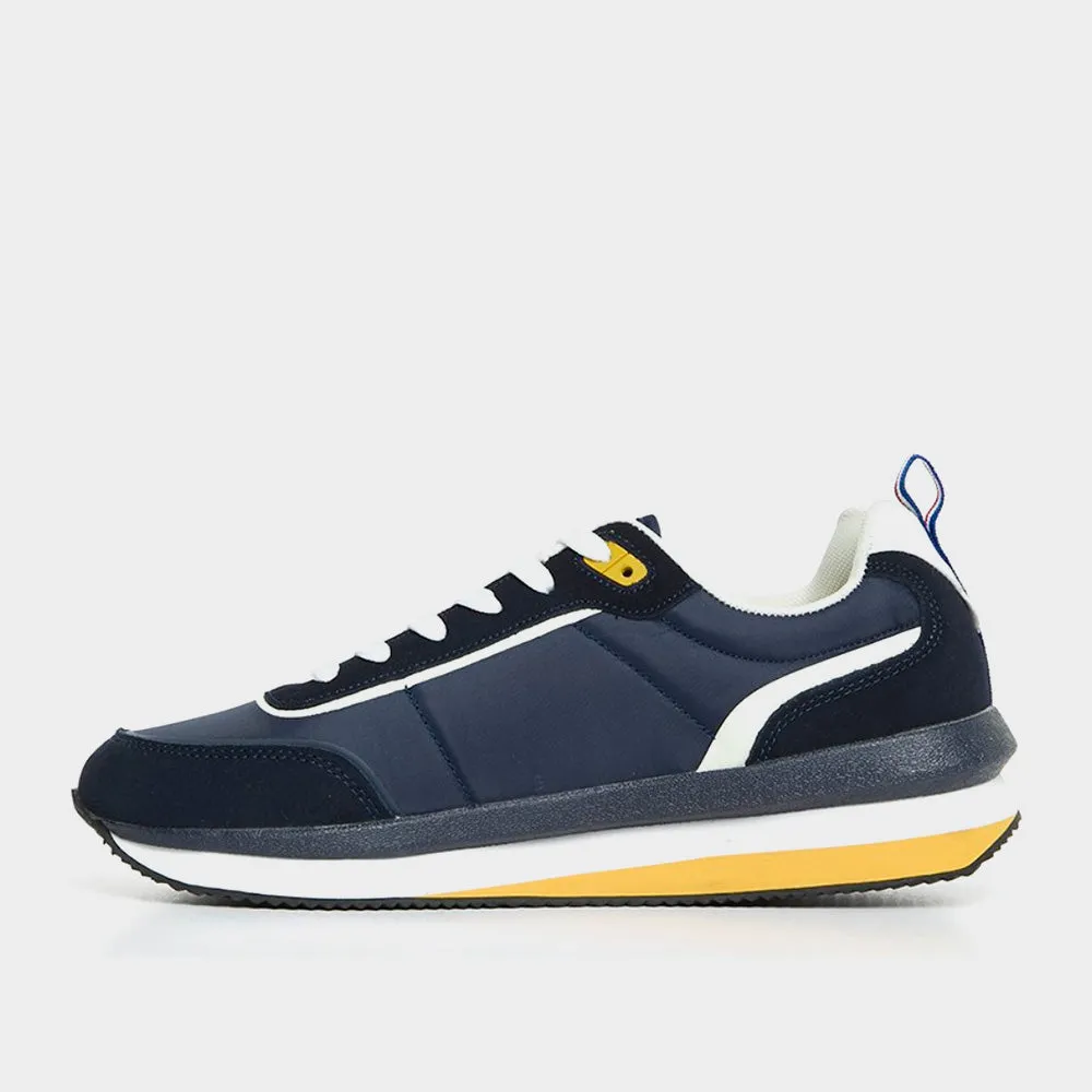 Le Coq Mens Calais Sneaker Navy/Multi _ 182840 _ Navy