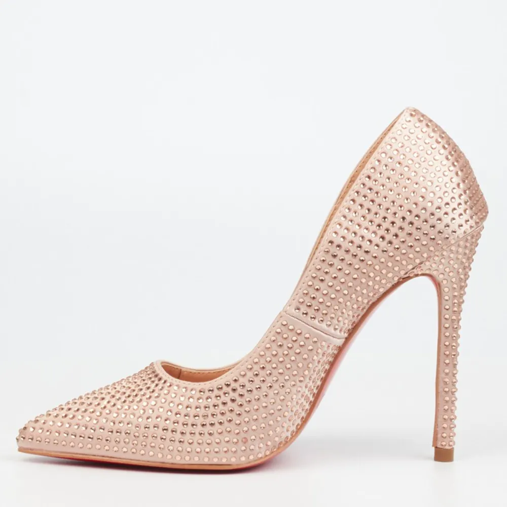 Lou 27 - Miss Black Nude  Heel