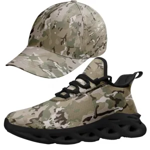 Luxury Gifts,Personalized Special Combo Deal, Custom Veteran Hat and Sneakers,Stylish Hat and Shoes,MS-B09100-Hats-B09100
