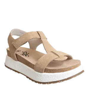 MEND in BEIGE Platform Sandals