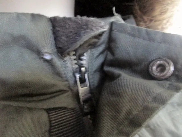 Mens CANADA WEATHERGEAR SUPER TRIPLE GOOSE DOWN JACKET Coat Puffer Winter XL GREEN BLACK