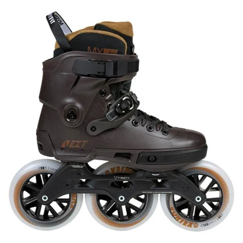 🔥Powerslide Next 125 Brown Skates