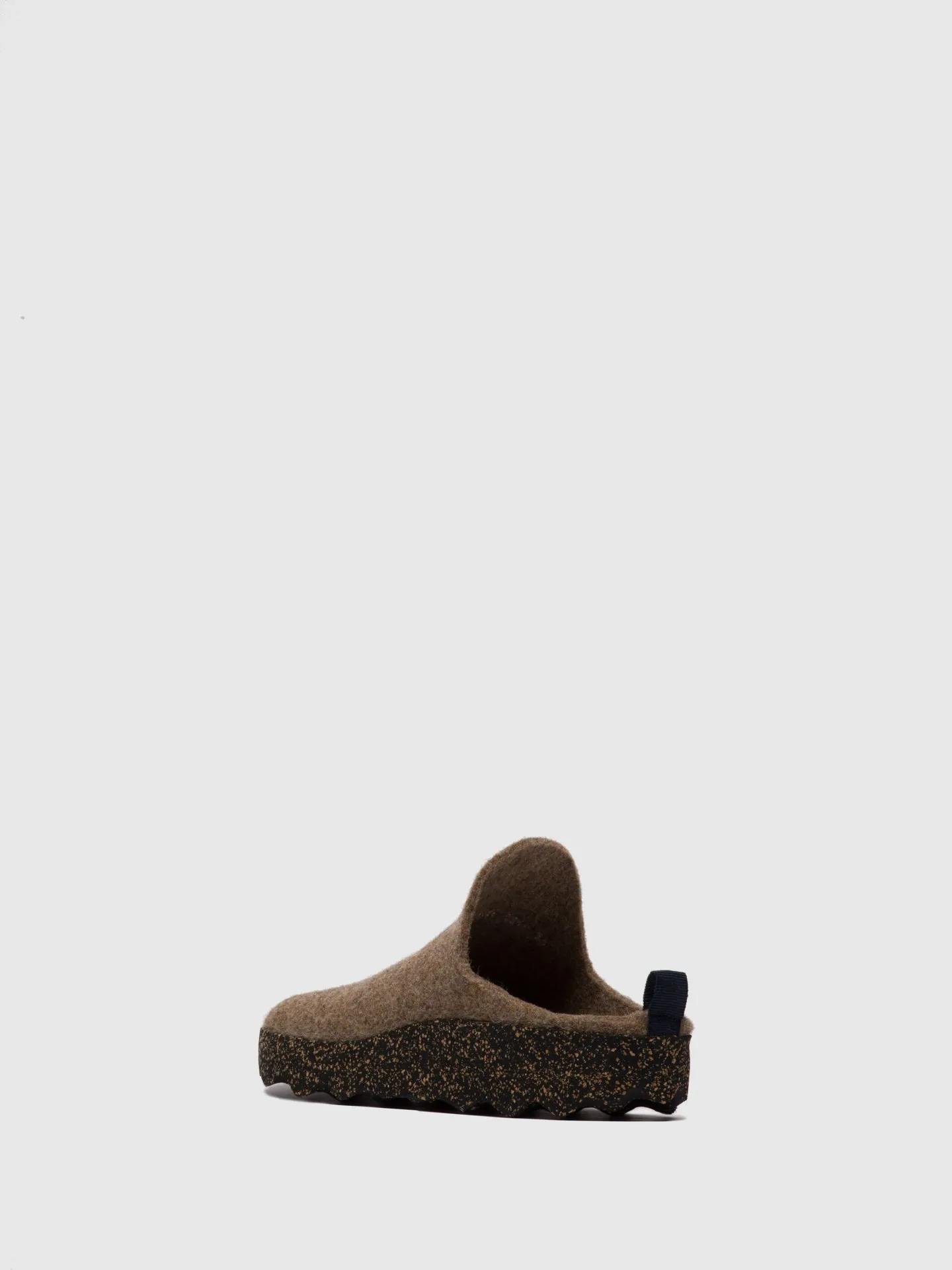 Round Toe Mules COME Taupe