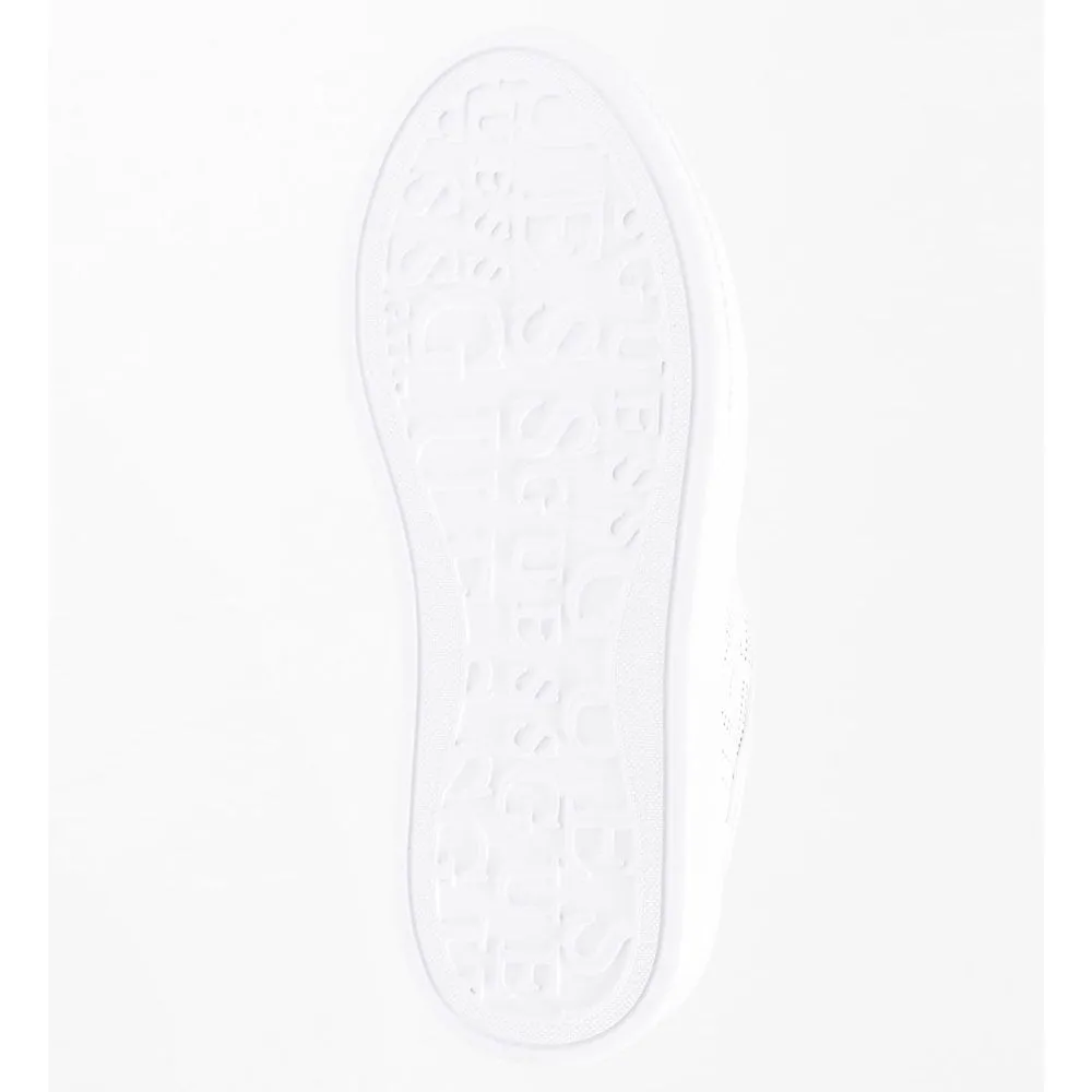 Scarpe Donna GUESS Sneakers In Pelle Bianca Linea Ivee