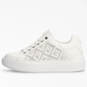 Scarpe Donna GUESS Sneakers In Pelle Bianca Linea Ivee