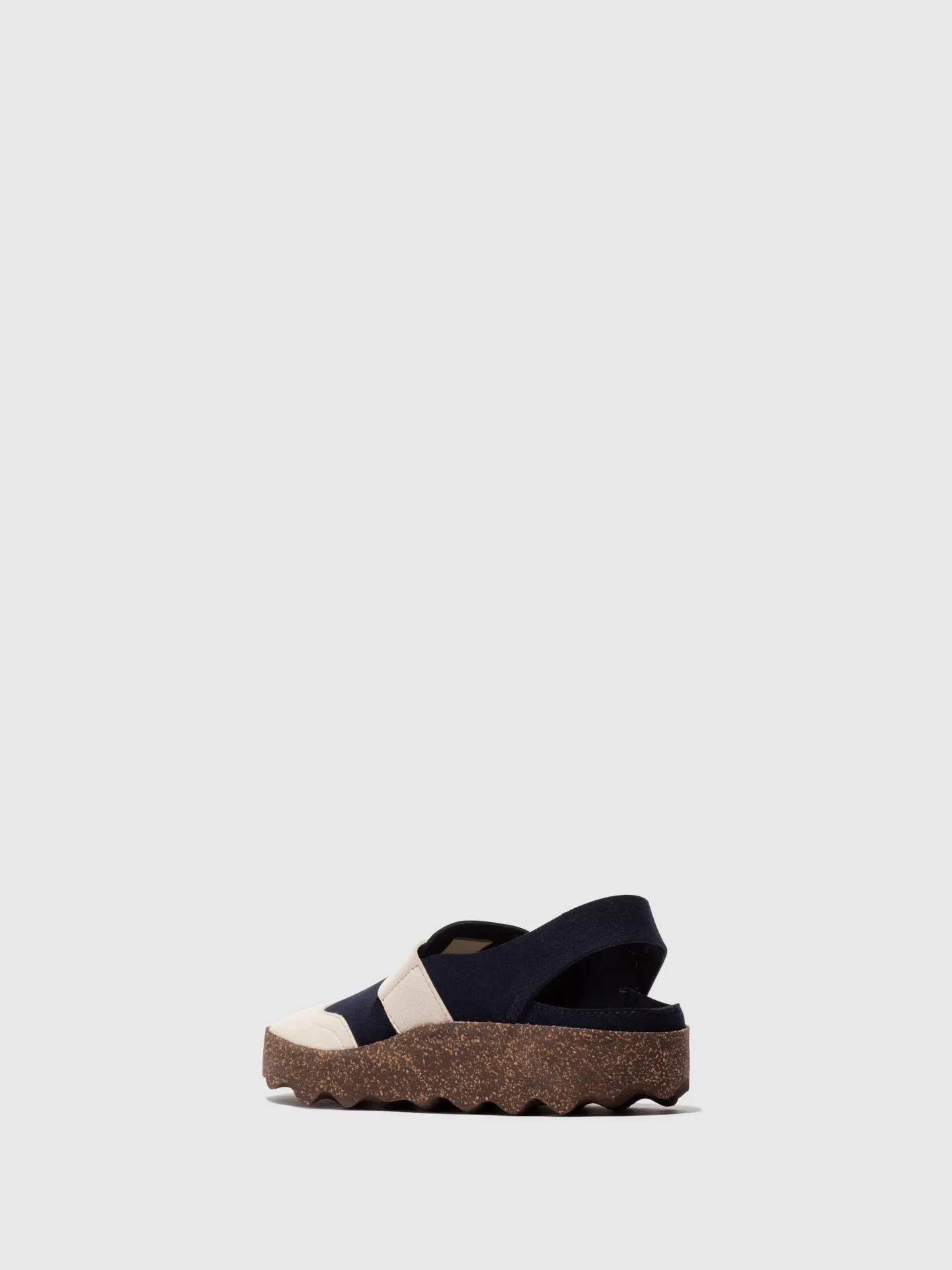 Strappy Mules CUTE NAVY