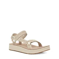 TEVA LADIES MIDFORM UNIVERSAL GEOMETRIC - WHITE SWAN