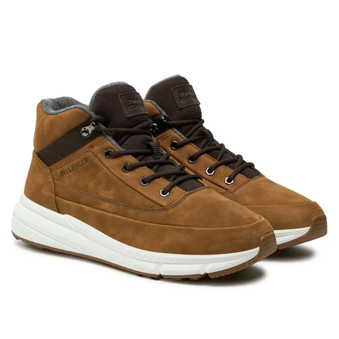 Tommy Hilfiger Warm Nubuck Hybrid B Sneakers FM0FM05189-TAN