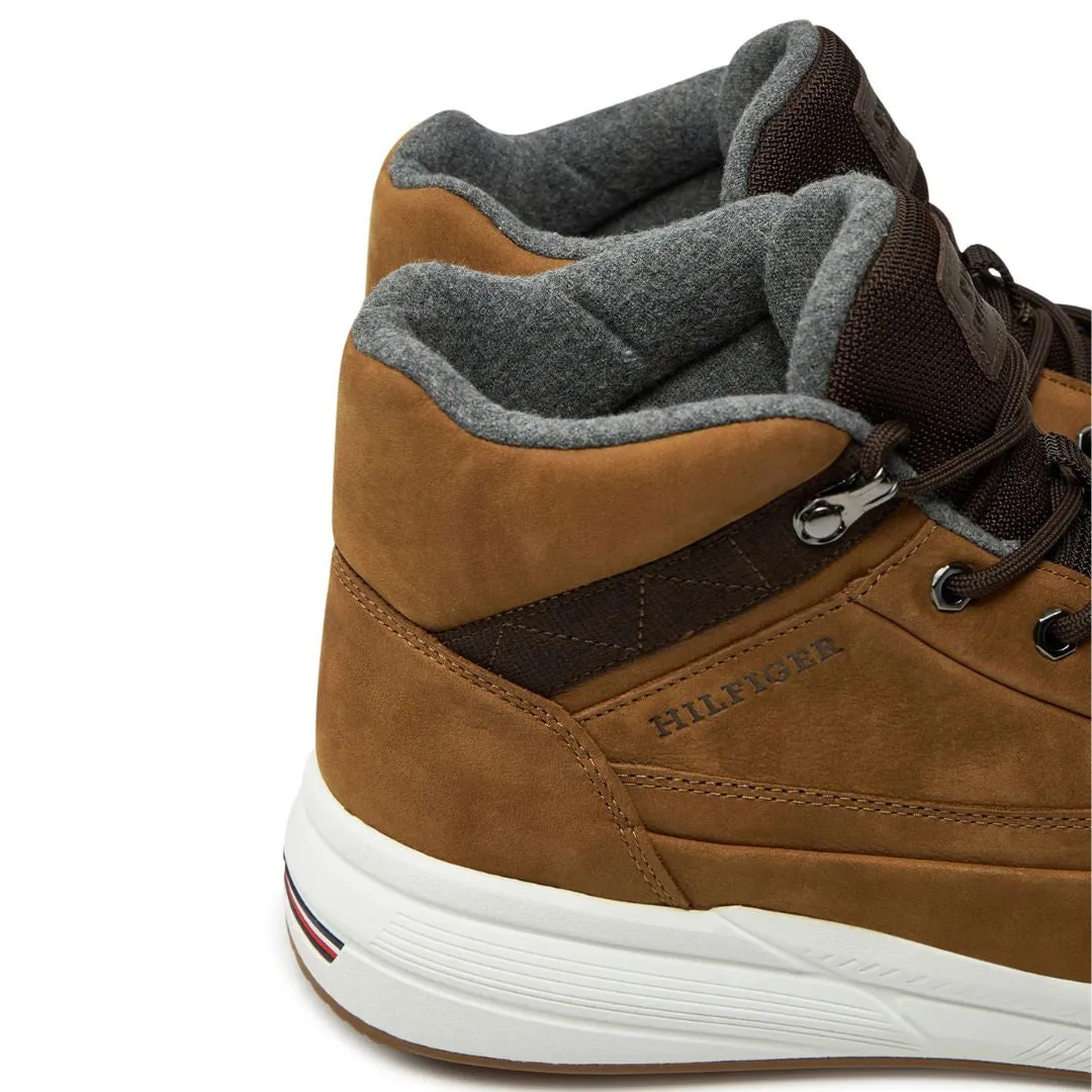 Tommy Hilfiger Warm Nubuck Hybrid B Sneakers FM0FM05189-TAN