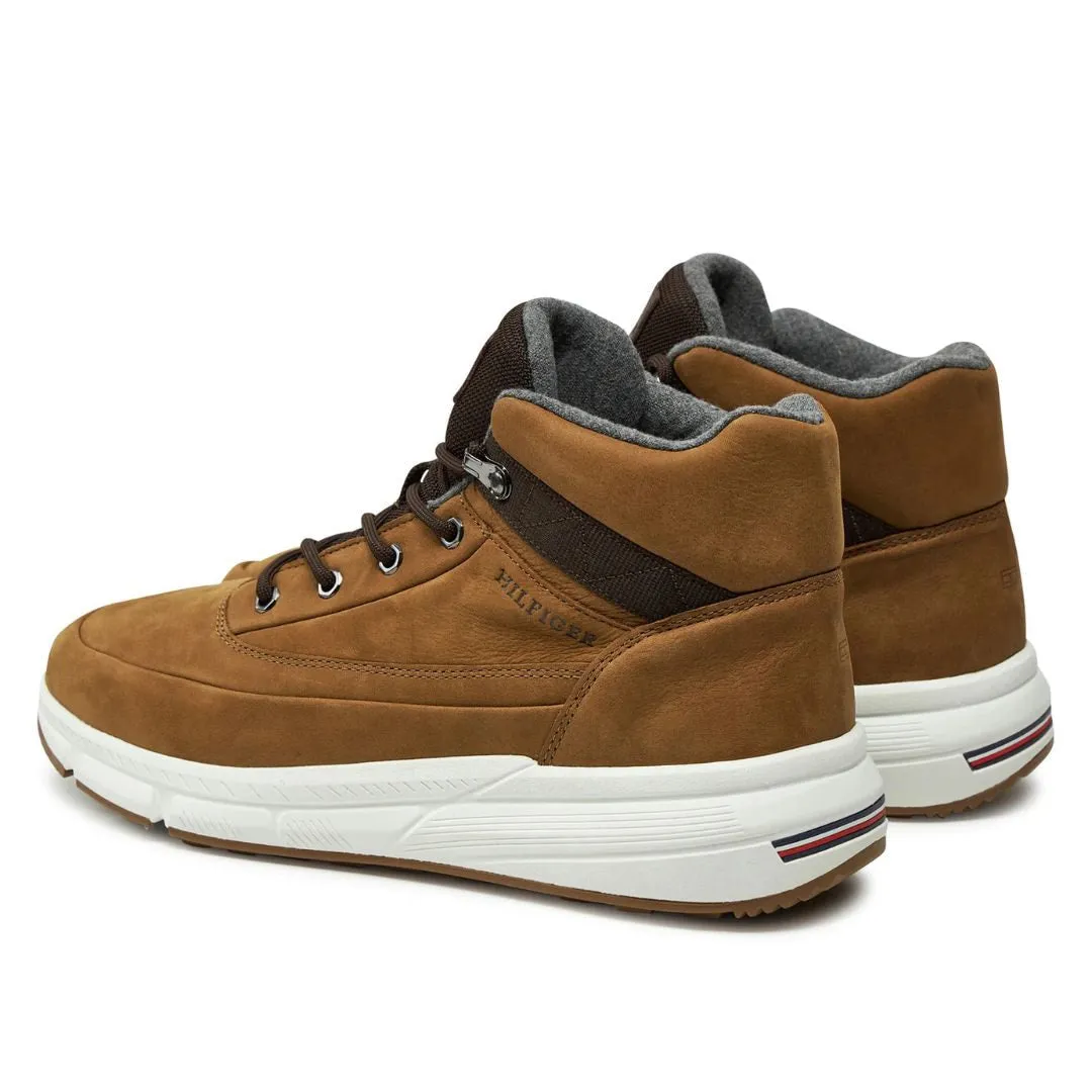Tommy Hilfiger Warm Nubuck Hybrid B Sneakers FM0FM05189-TAN