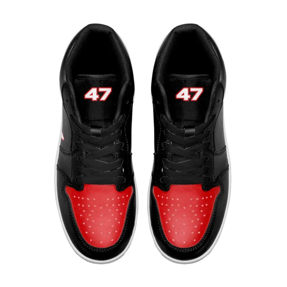 Unique Gift,Personalized 47 Trump Sneakers, Custom Colorful Low Top Shoes, Fashion and Comfort Shoes