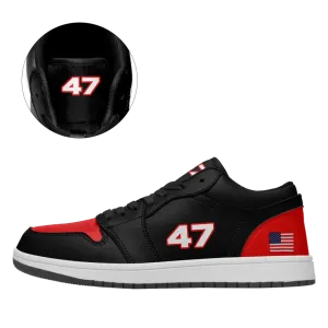 Unique Gift,Personalized 47 Trump Sneakers, Custom Colorful Low Top Shoes, Fashion and Comfort Shoes