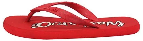 VKC Pride Men's Red Rubber Flip-Flops - 6 UK
