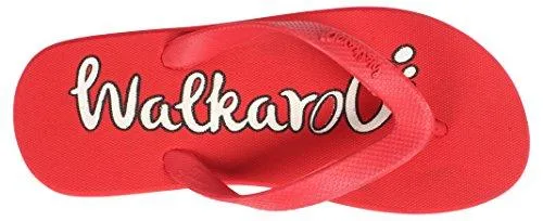 VKC Pride Men's Red Rubber Flip-Flops - 6 UK