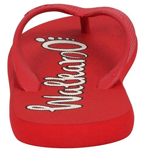 VKC Pride Men's Red Rubber Flip-Flops - 6 UK
