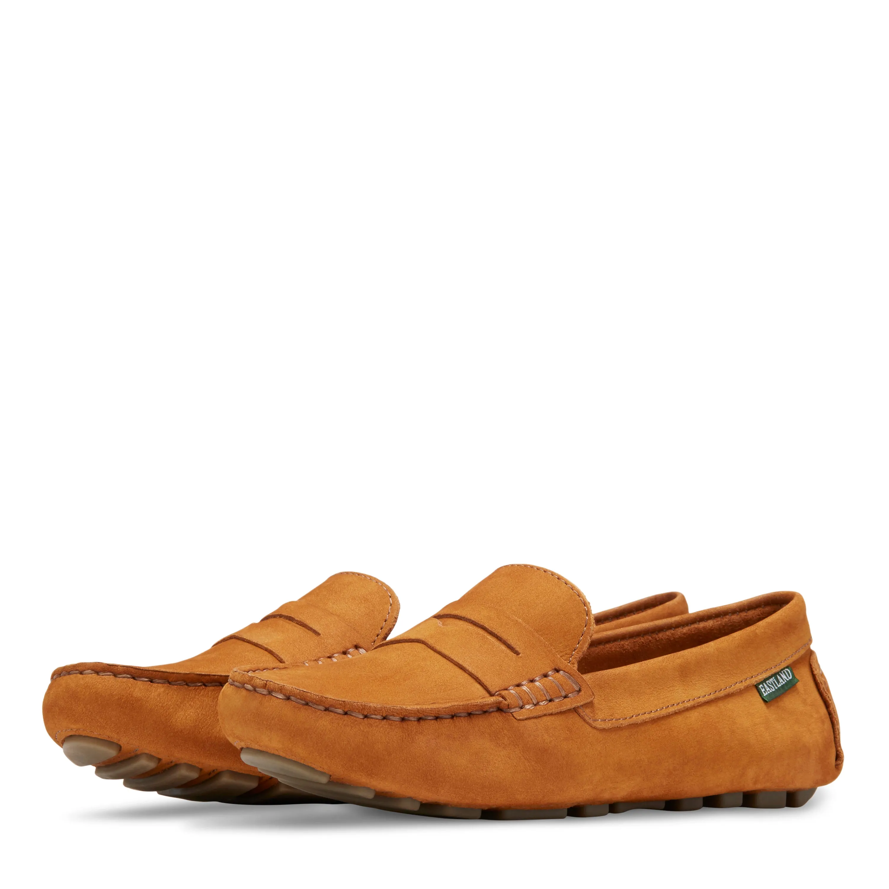 Women's Patricia Penny Loafer Driving Moc Tan Nubuc
