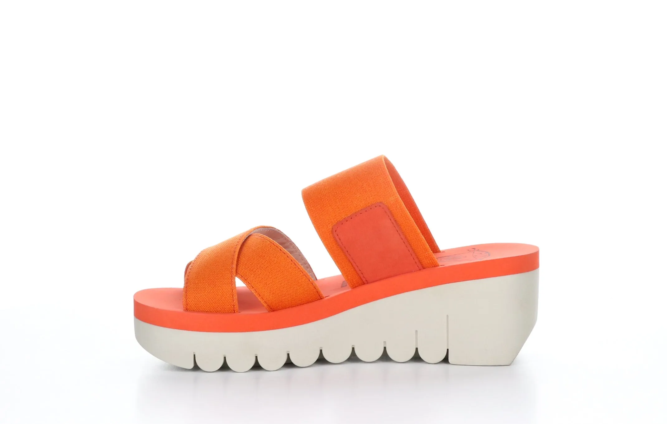 YABO593FLY Devil Red (Red) Strappy Mules